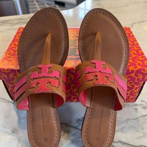 Authentic Tory Burch Leigh Flip Flop Sandal